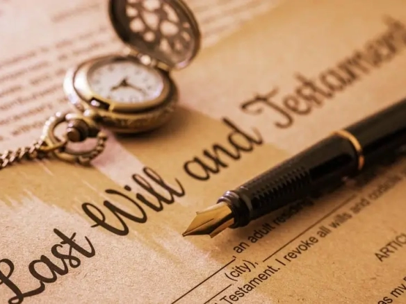 Last will property transfer